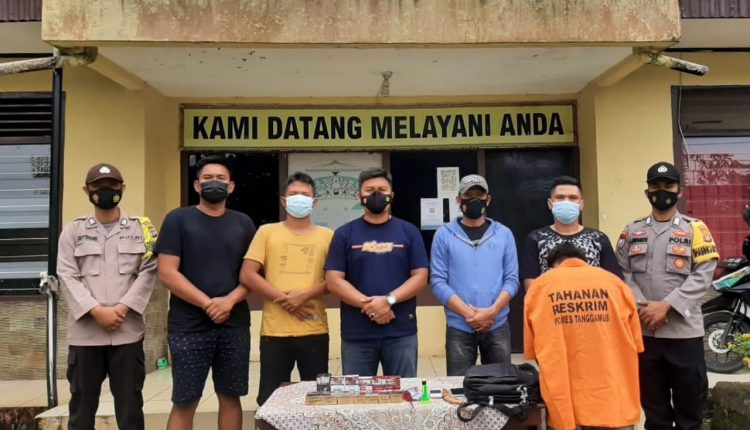 Polsek Limau Tangkap Pencuri Warung