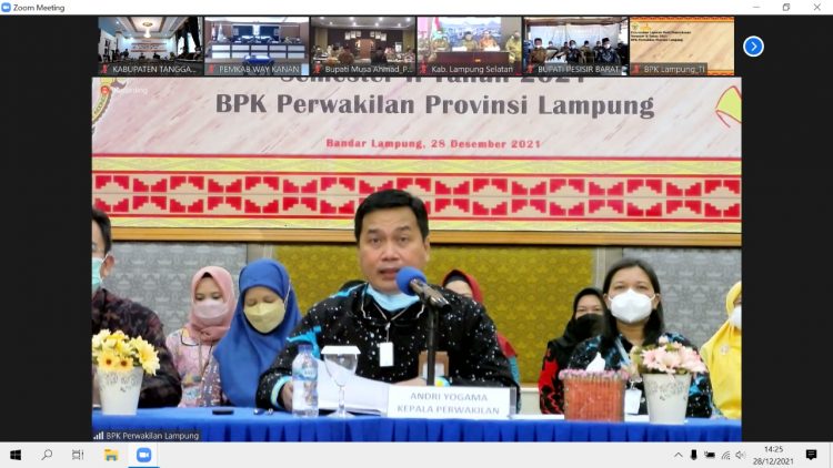 BPK RI Perwakilan Lampung LHP 2021