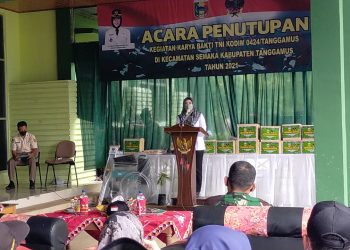 Penutupan Karya Bakti TNI