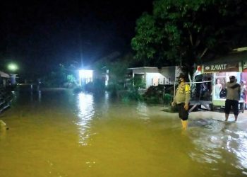 Kapolsek Pungung Cek Banjir