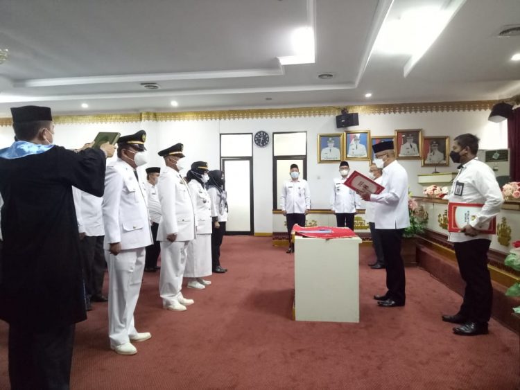 Pelantikan Pejabat Administrator Tanggamus