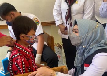 Vaksinasi Anak di Tanggamus, tanggamus.lappung.com