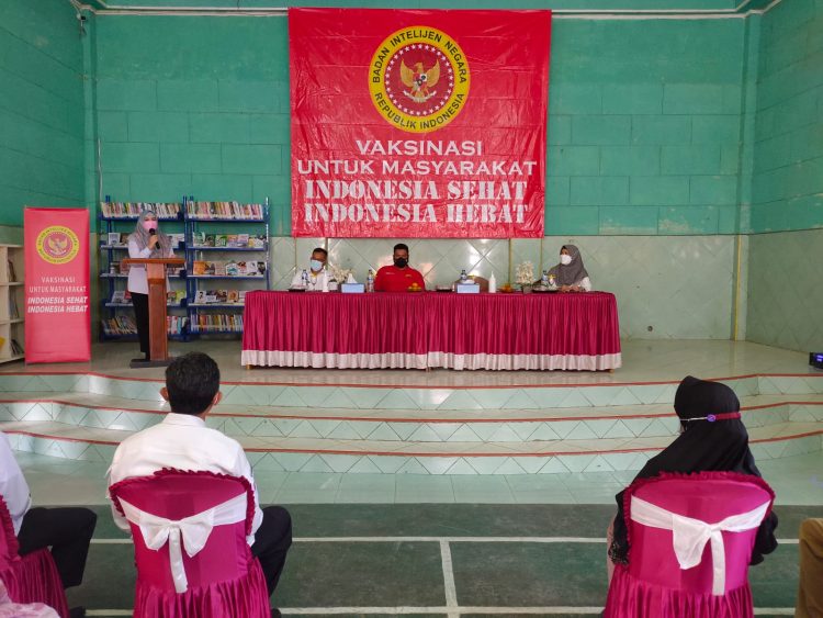 BIN Lampung Gelar Vaksinasi, tanggamus.lappung.com