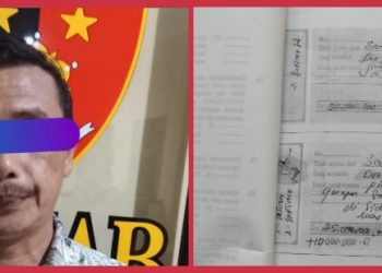 Polisi Tangkap Oknum Guru, tanggamus.lappung.com