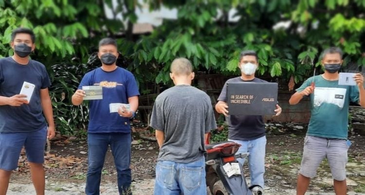 Polsek Limau Tangkap Pelaku Curanmor, tanggamus.lappung.com