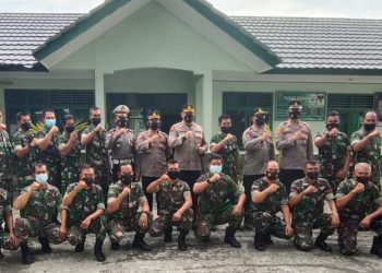 Kapolres Tanggamus Silaturahmi dan Halalbihalal