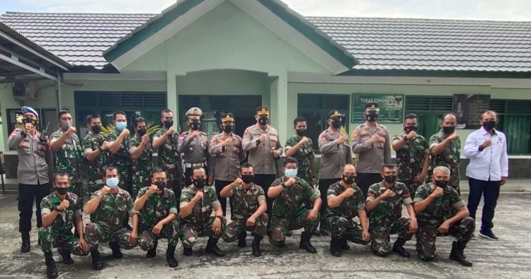 Kapolres Tanggamus Silaturahmi dan Halalbihalal