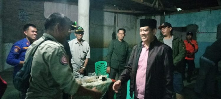 AM Syafi'i Tinjau Posko Kesehatan