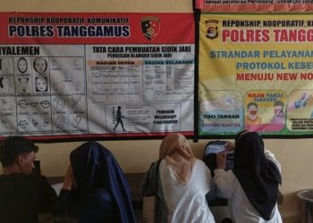 Pelayanan SKCK di Polres Tanggamus