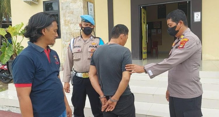 Polsek Kota Agung Tangkap Buronan