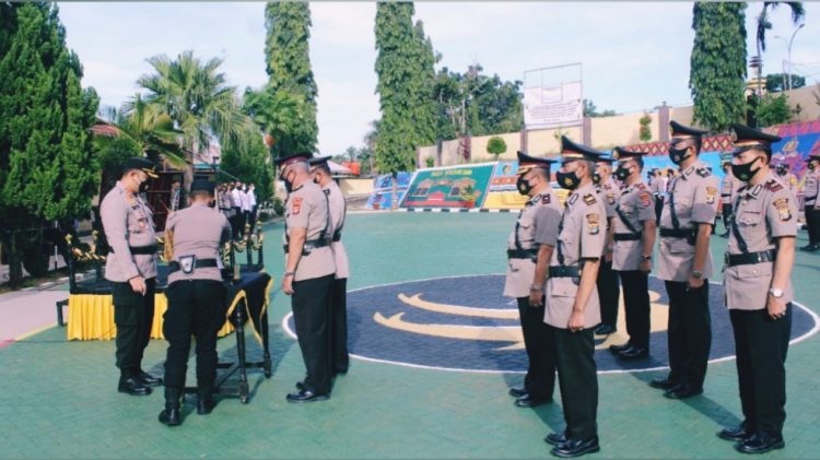 Polres Tanggamus Gelar Sertijab