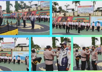 Polres Tanggamus Gelar Operasi Patuh Krakatau Tahun 2022