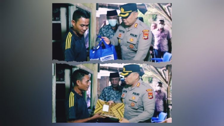Bantuan dari Kapolda Lampung