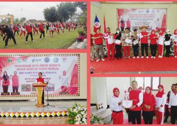 Senam Jantung Sehat Remaja di Tanggamus