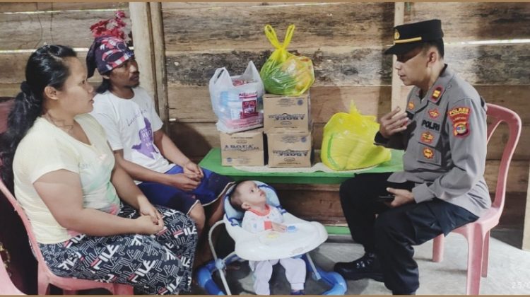 Polsek Talang Padang Berikan Bantuan