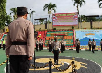 Siswa Diktukba SPN Polda Lampung