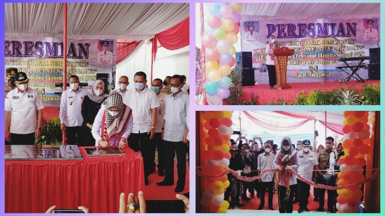 Peresmian Pasar Talang Padang