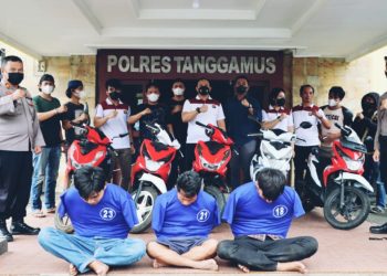 Komplotan Curanmor di Tanggamus