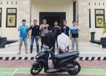 Dua Pelaku Curanmor di Kota Agung