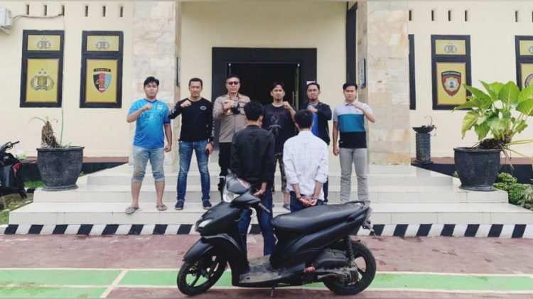 Dua Pelaku Curanmor di Kota Agung