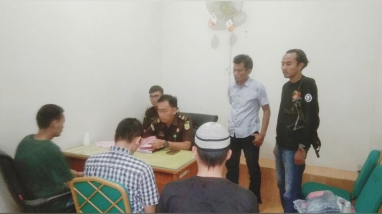 Polsek Wonosobo Limpahkan Tiga Tersangka Curanmor