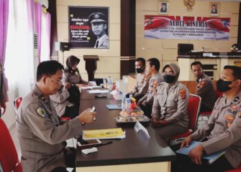 Tim Audit Itwasda Polda Lampung