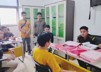 Polsek Pulau Panggung Limpahkan Tersangka Penipuan