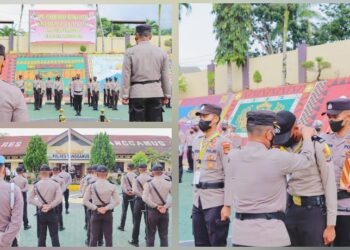 Polres Tanggamus Gelar Apel Pembukaan Latja