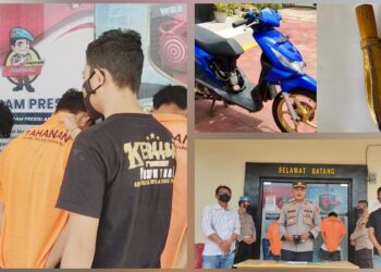 Pelaku Curanmor di Air Naningan