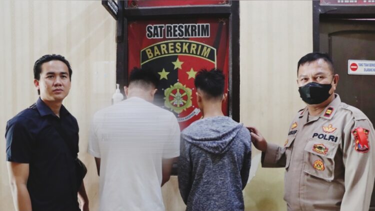 Pencuri Handphone di Kota Agung