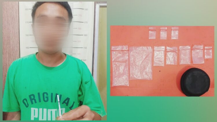 Edarkan Sabu di Kota Agung Timur