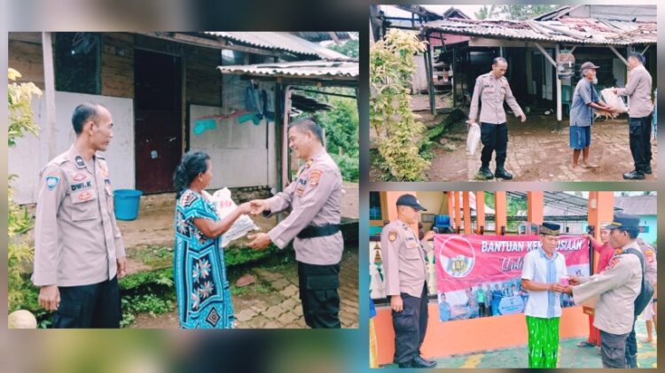 Polsek Semaka Bagikan Takjil di Masjid Imaduddin