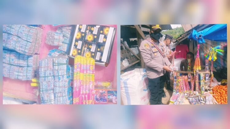 Polsek Cukuh Balak Gelar Razia Petasan